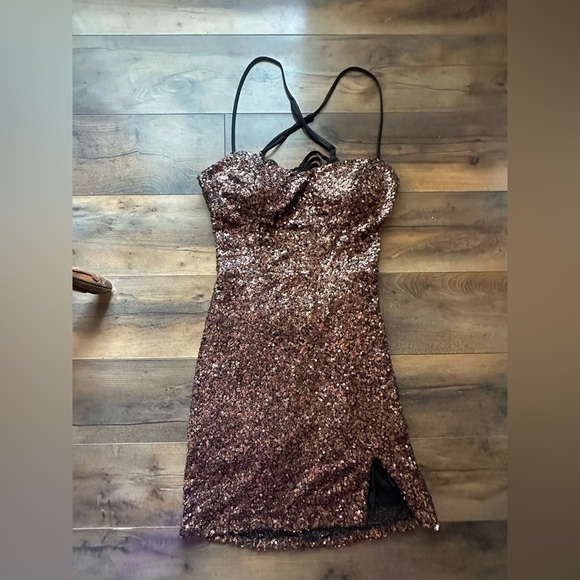 City Studio Sequin Mini Dress – Size 11/12 (NWT) ✨ - Picture 2 of 11